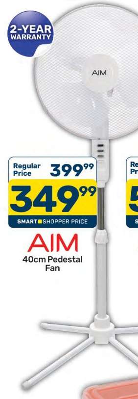 AIM 40cm Pedestal Fan