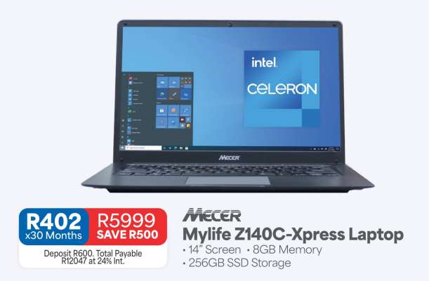 Mecer Mylife Z140C-Xpress Laptop