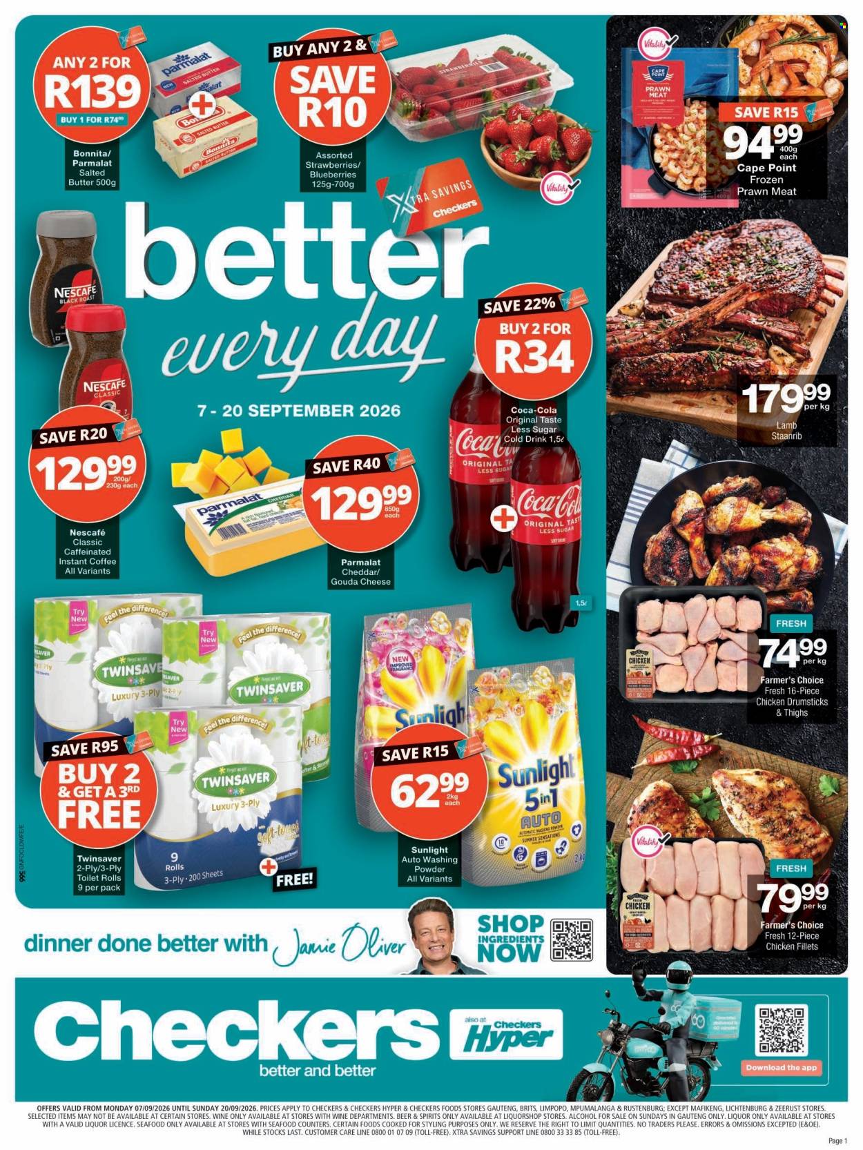 Checkers specials - 09.07.2026 - 09.20.2026. Page 1