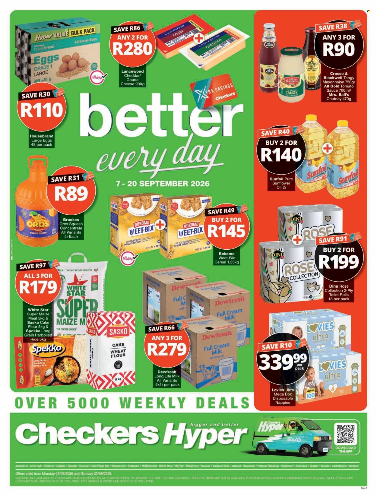 Checkers specials - 09.07.2026 - 09.20.2026. Page 1