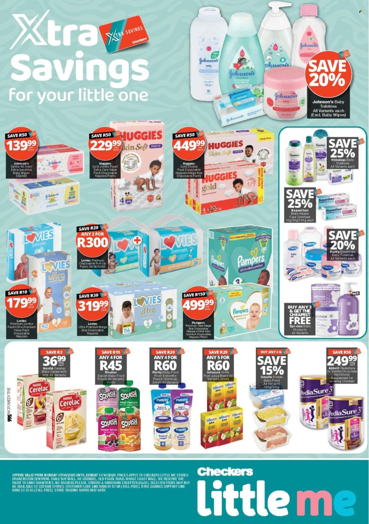 Checkers specials - 09.07.2026 - 10.11.2026. Page 1