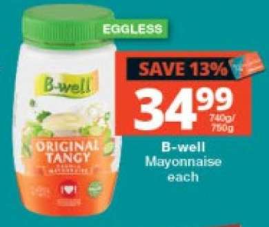 B-well Mayonnaise