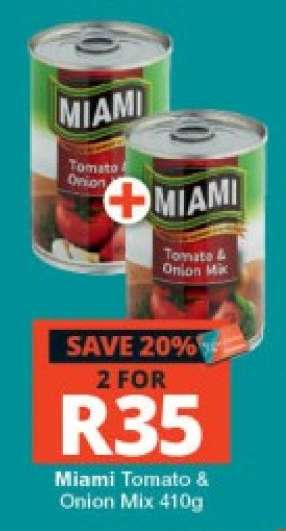 Miami Tomato & Onion Mix 410g