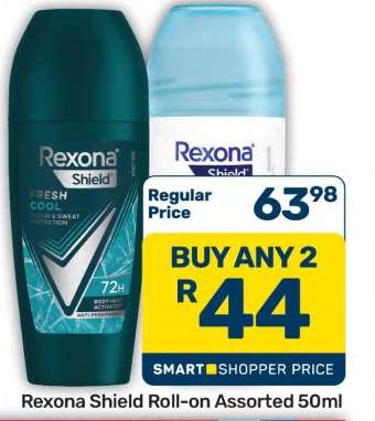 Rexona-Shield Roll-on Assorted 50ml