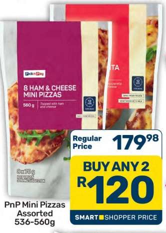 PnP Mini Pizzas Assorted