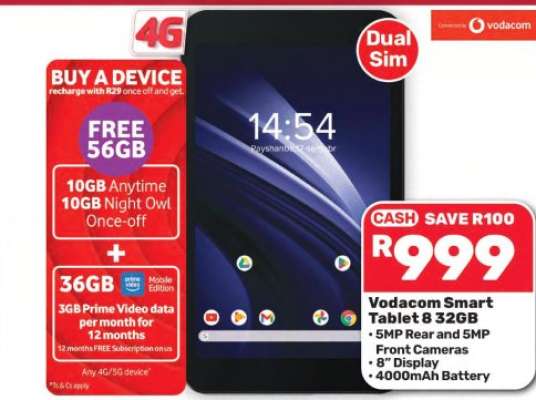 Vodacom Smart Tablet 8 32GB