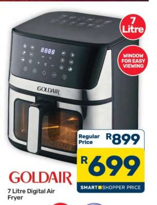 Goldair 7 Litre Digital Air Fryer