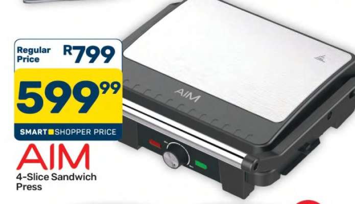 AIM 4-Slice Sandwich Press