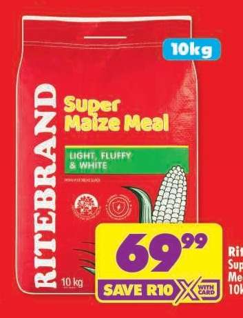 Ritebrand Super Maize Meal 10kg