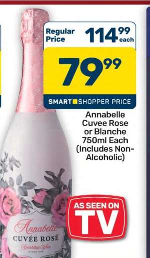 Annabelle Cuvee Rose or Blanche 750ml