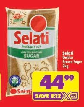 Selati Golden Brown Sugar 2kg