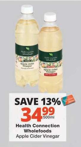 Health Connection Wholefoods Apple Cider Vinegar