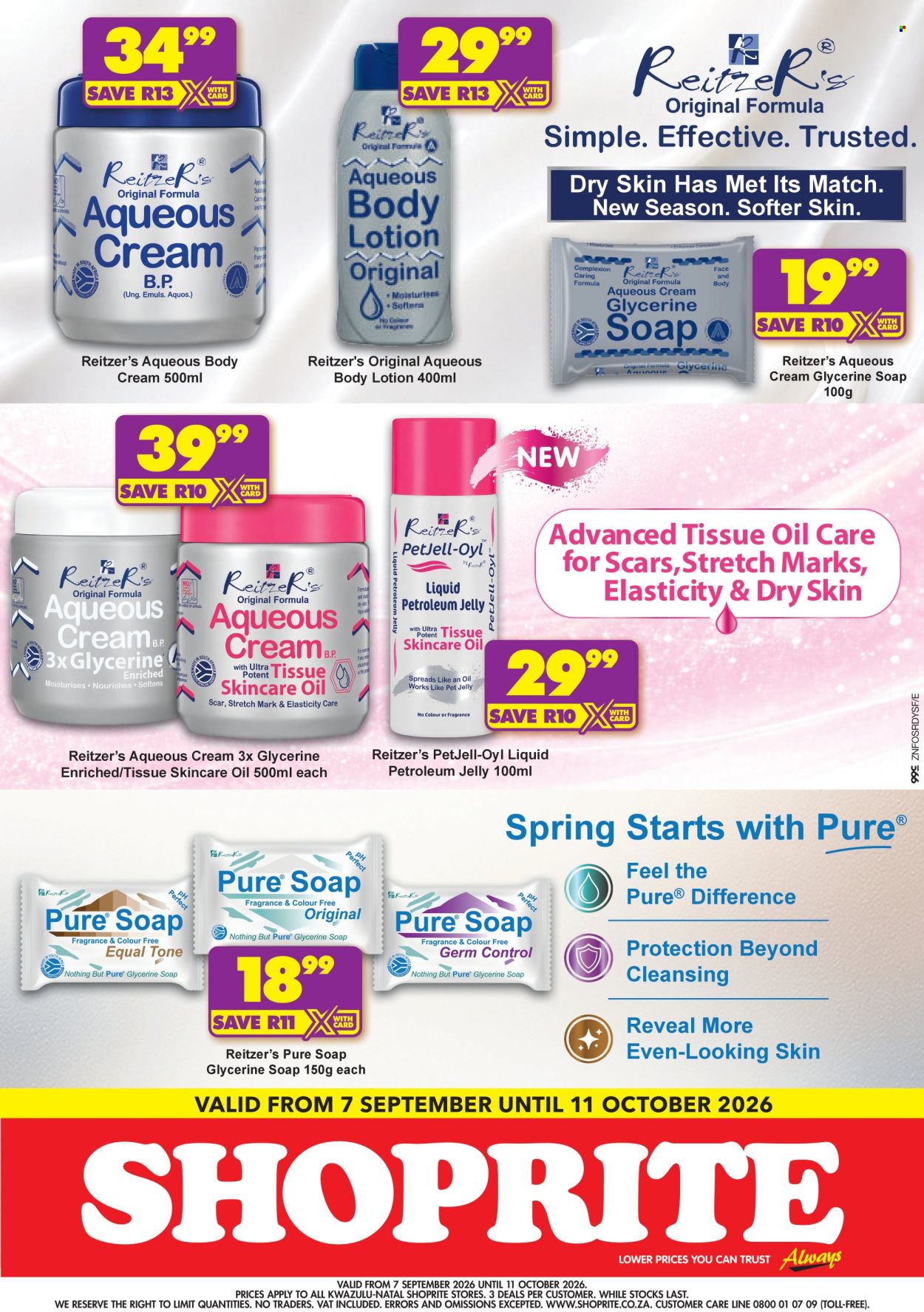 Shoprite specials - 09.07.2026 - 10.11.2026. Page 1