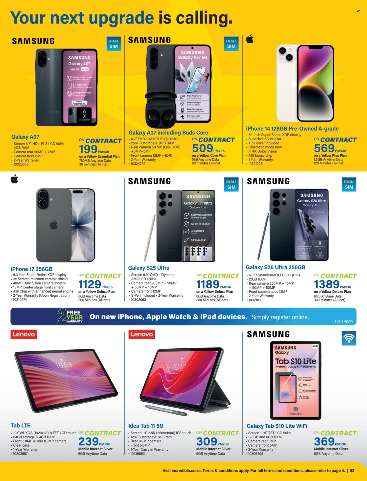Incredible Connection specials - 09.07.2026 - 10.06.2026. Page 3