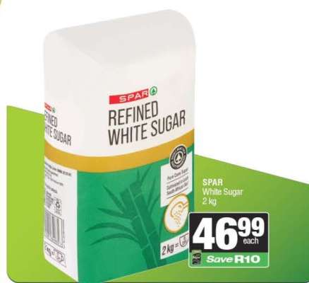 SPAR White Sugar 2 kg