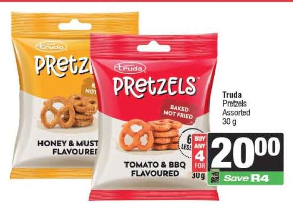 Truda Pretzels Assorted 30 g