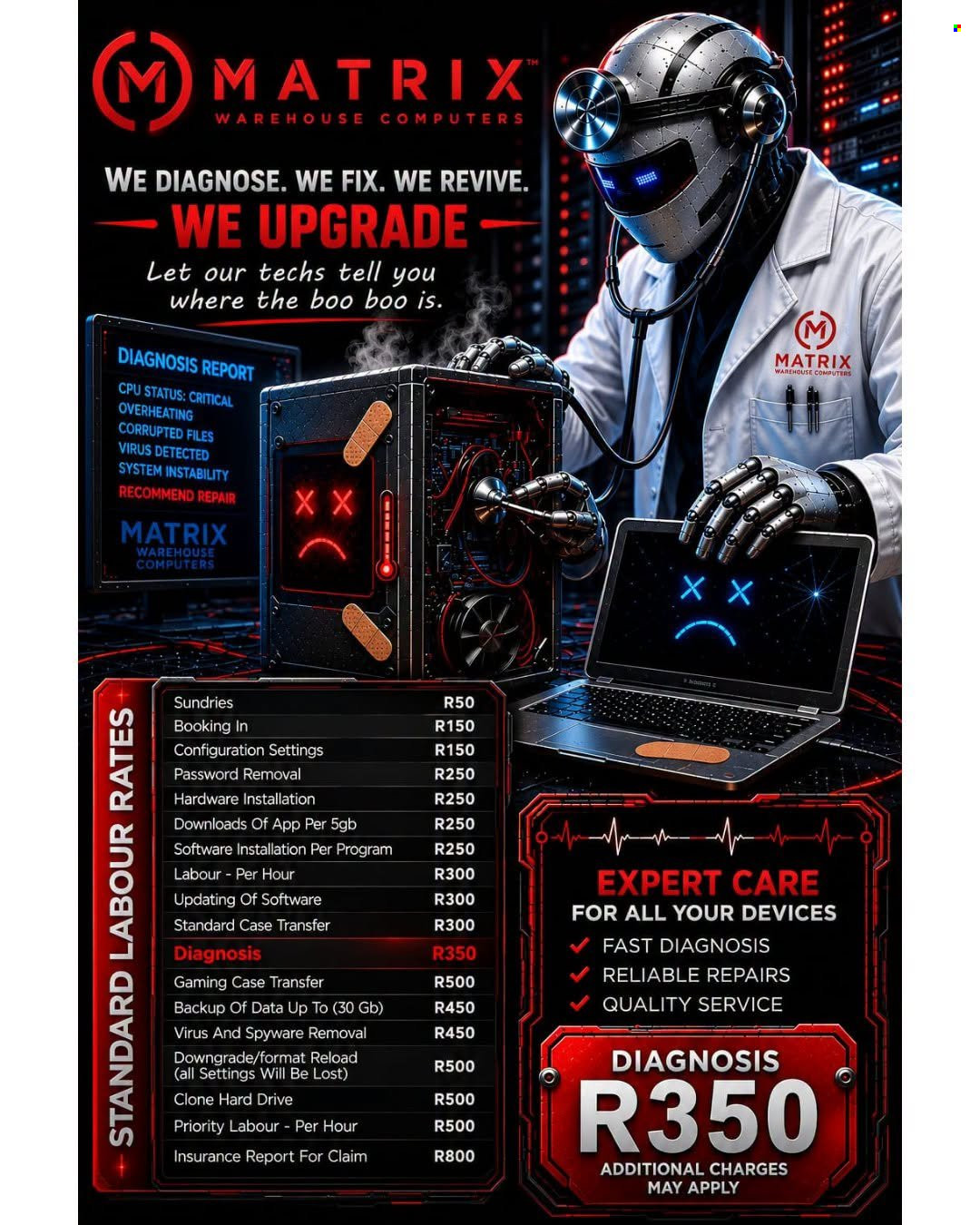 Matrix Warehouse specials. Page 3