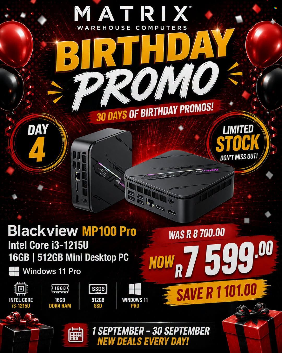 Matrix Warehouse specials. Page 4