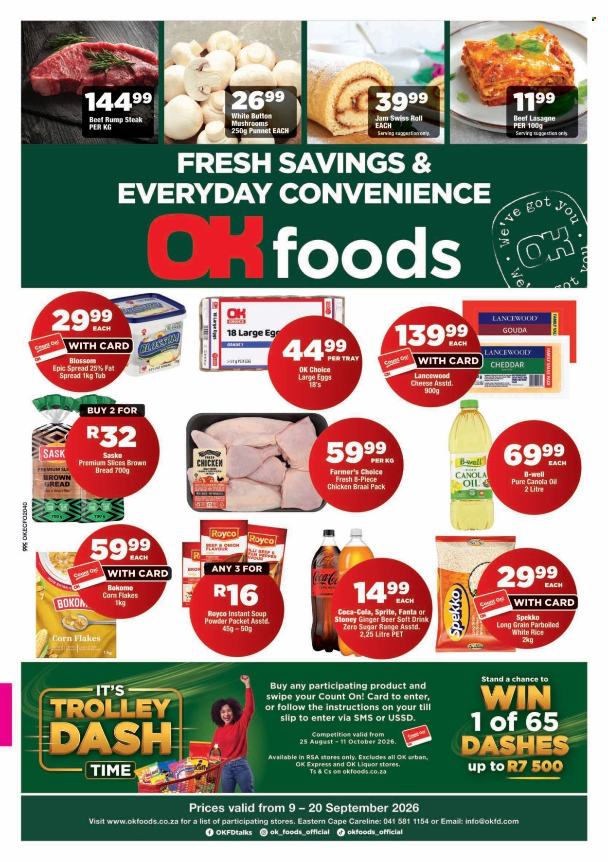 OK Foods specials - 09.09.2026 - 09.20.2026. Page 1