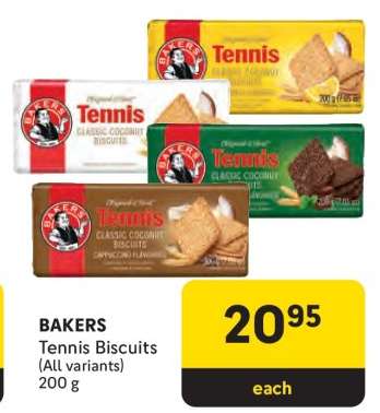Bakers Tennis Biscuits