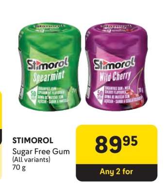 STIMOROL Sugar Free Gum