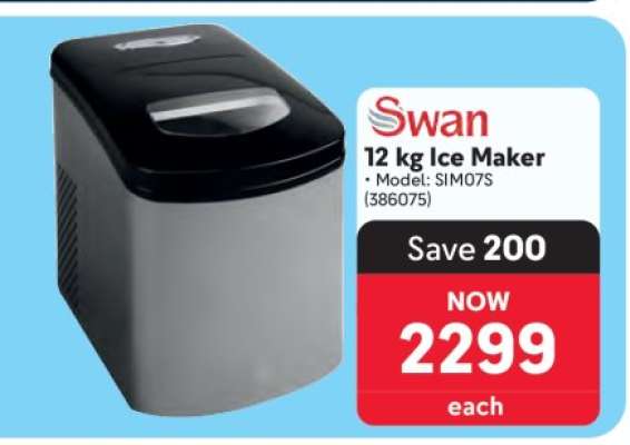 Swan 12 kg Ice Maker