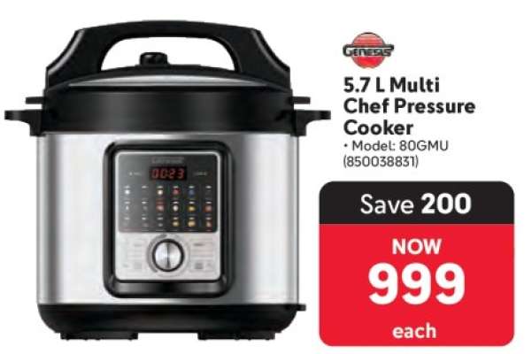 5.7 L Multi Chef Pressure Cooker