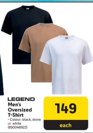 LEGEND Men's Oversized T-Shirt