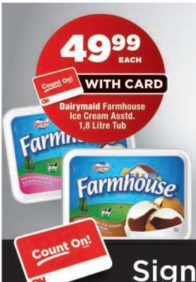DAIRYMAID Farmhouse Ice Cream Assorted