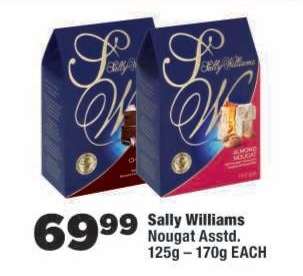Sally Williams Nougat Asstd.