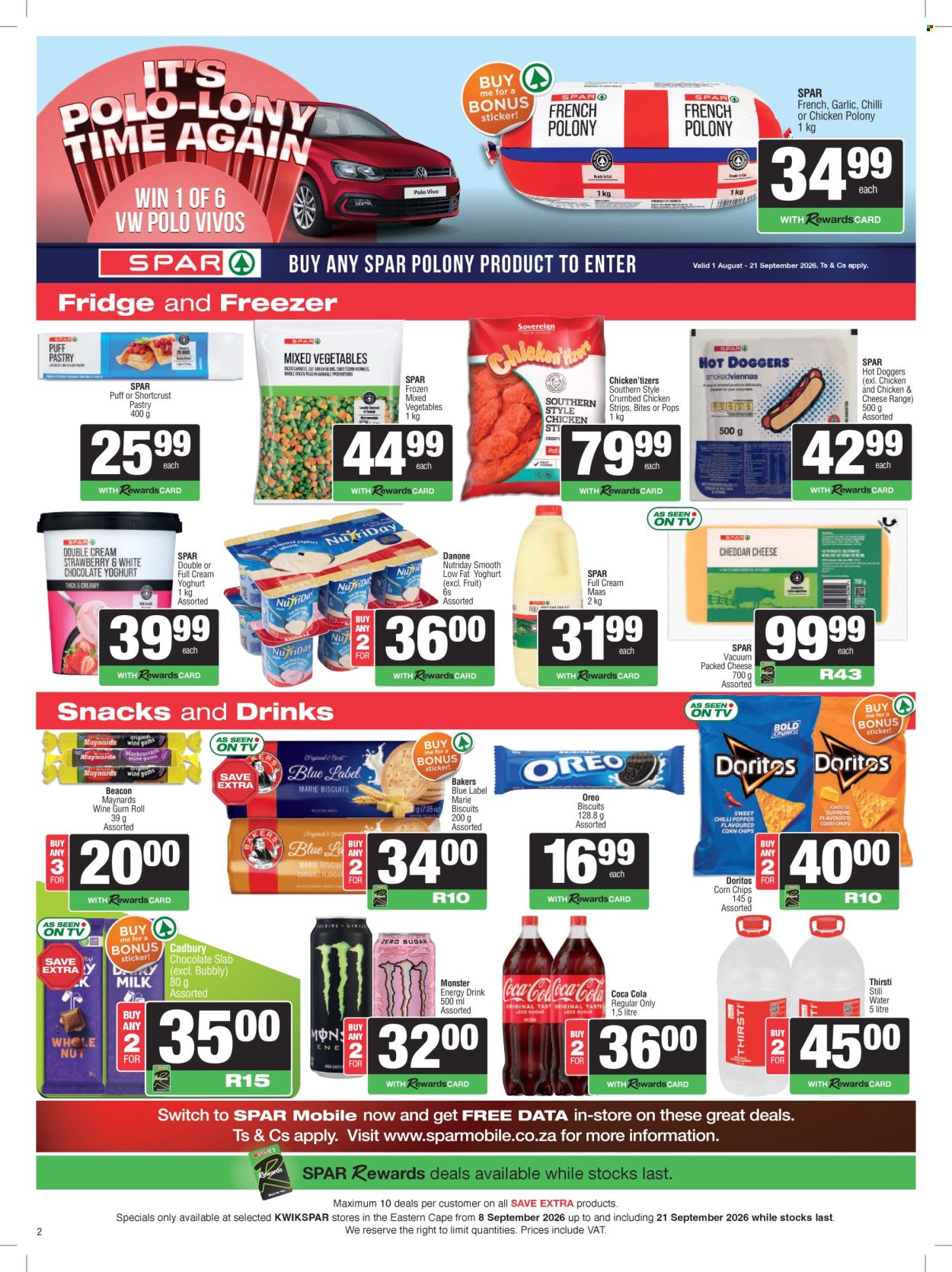 SPAR specials - 09.08.2026 - 09.21.2026. Page 2