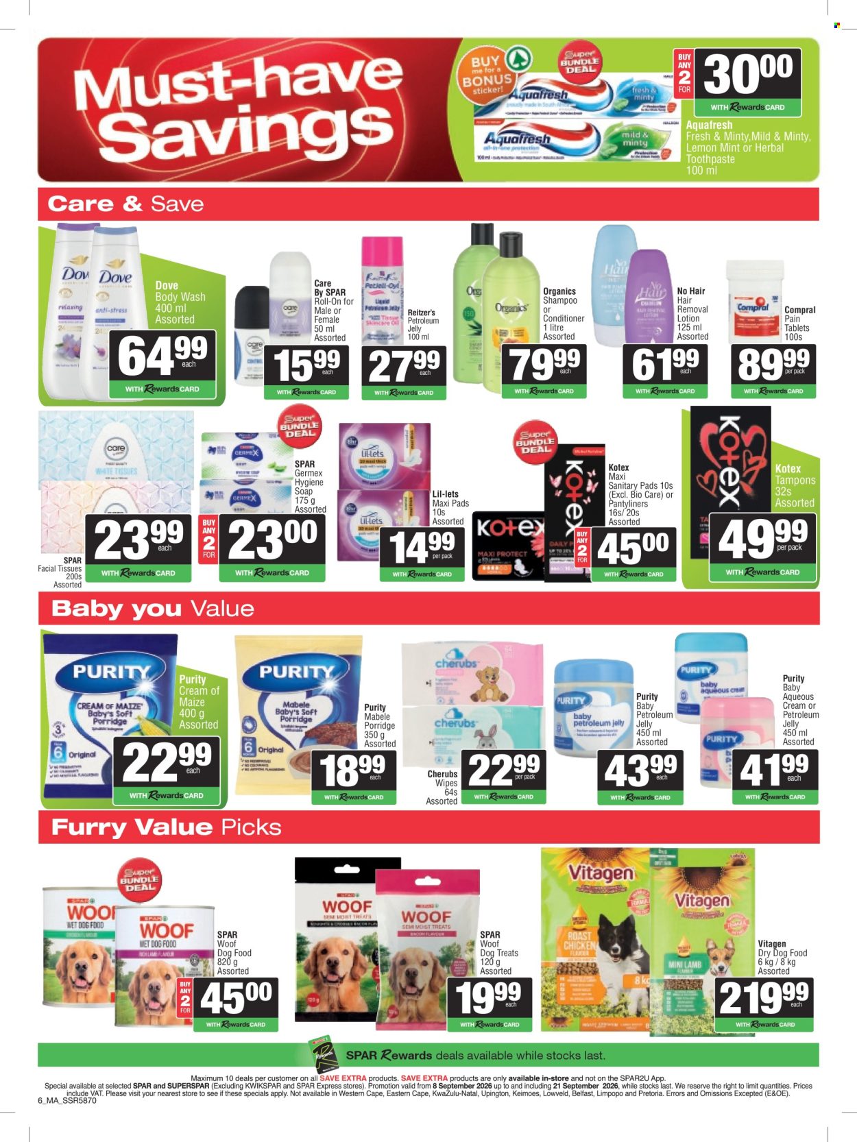 SPAR specials - 09.08.2026 - 09.21.2026. Page 6