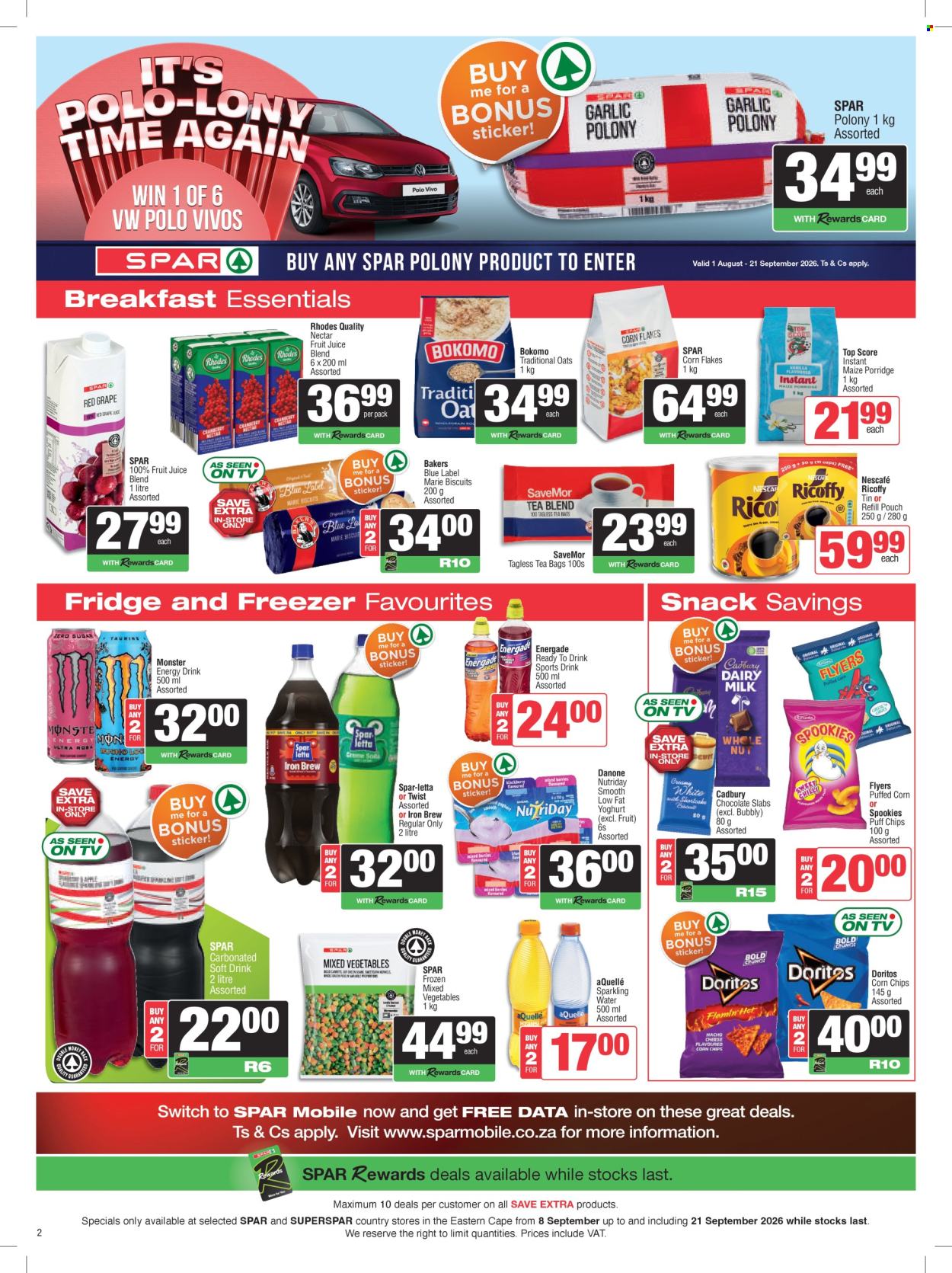 SPAR specials - 09.08.2026 - 09.21.2026. Page 2