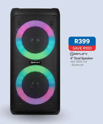 Amplify 4” Dual Speaker