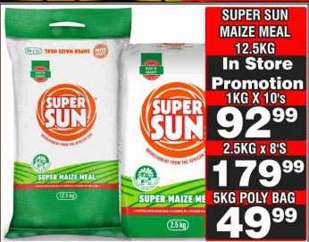 SUPER SUN Maize Meal