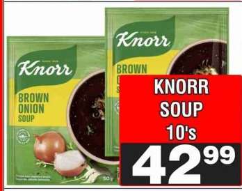 KNORR SOUP 10's