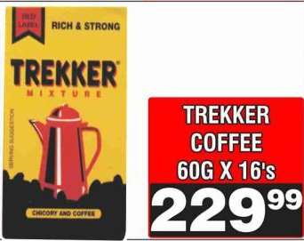 TREKKER COFFEE 60G X 16's