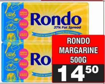 RONDO MARGARINE 500G