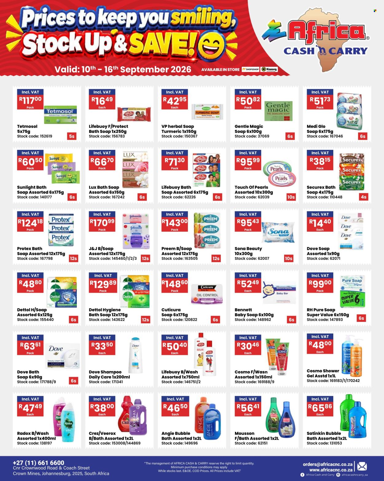 Africa Cash & Carry specials - 09.10.2026 - 09.16.2026. Page 8