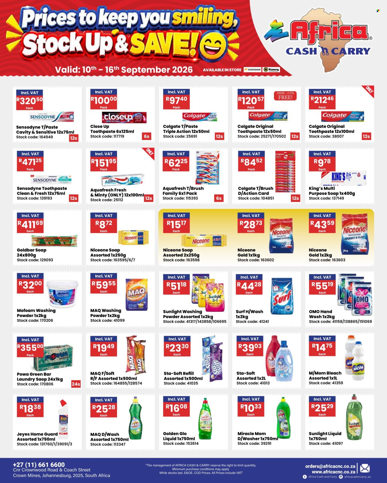 Africa Cash & Carry specials - 09.10.2026 - 09.16.2026. Page 17