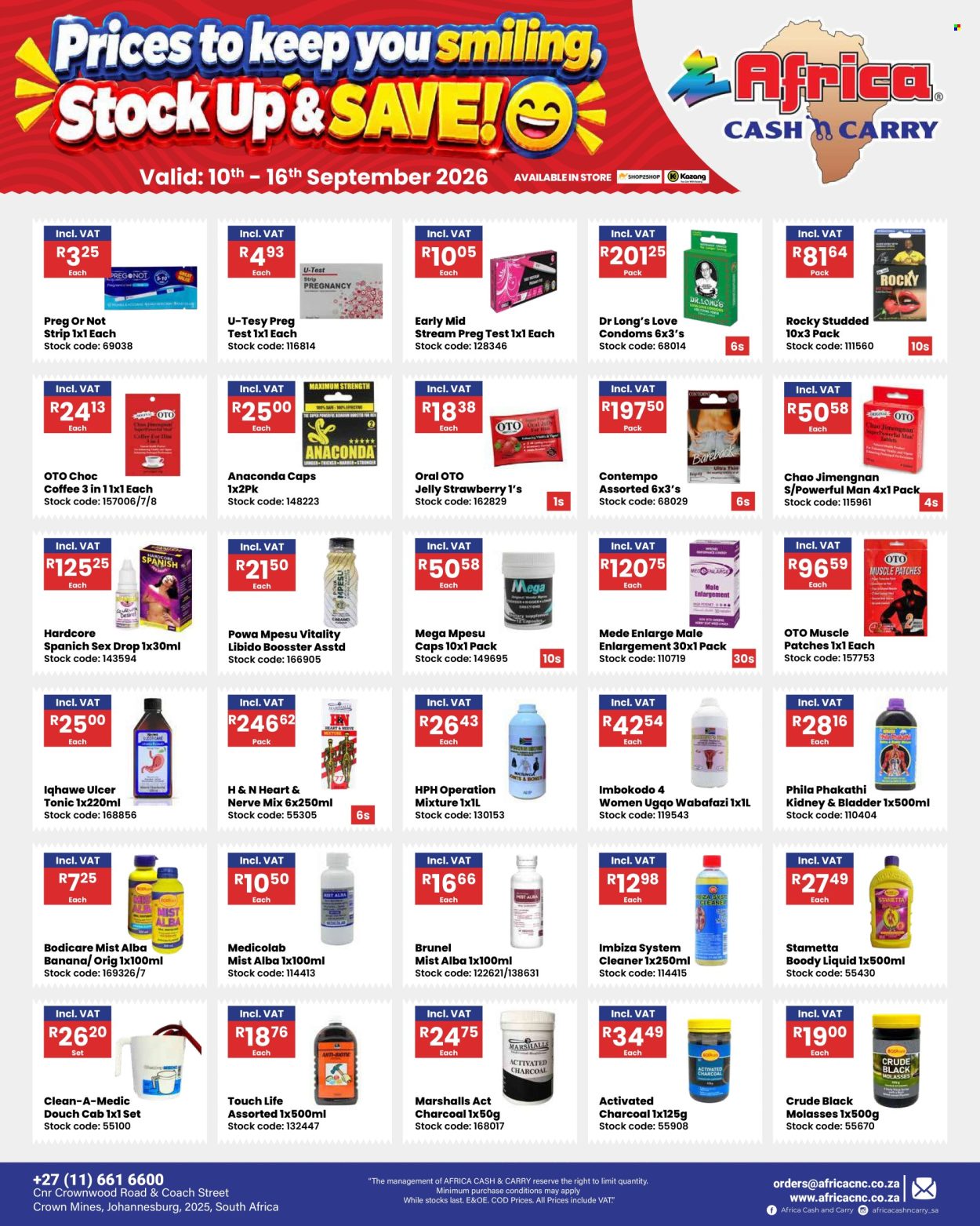 Africa Cash & Carry specials - 09.10.2026 - 09.16.2026. Page 20