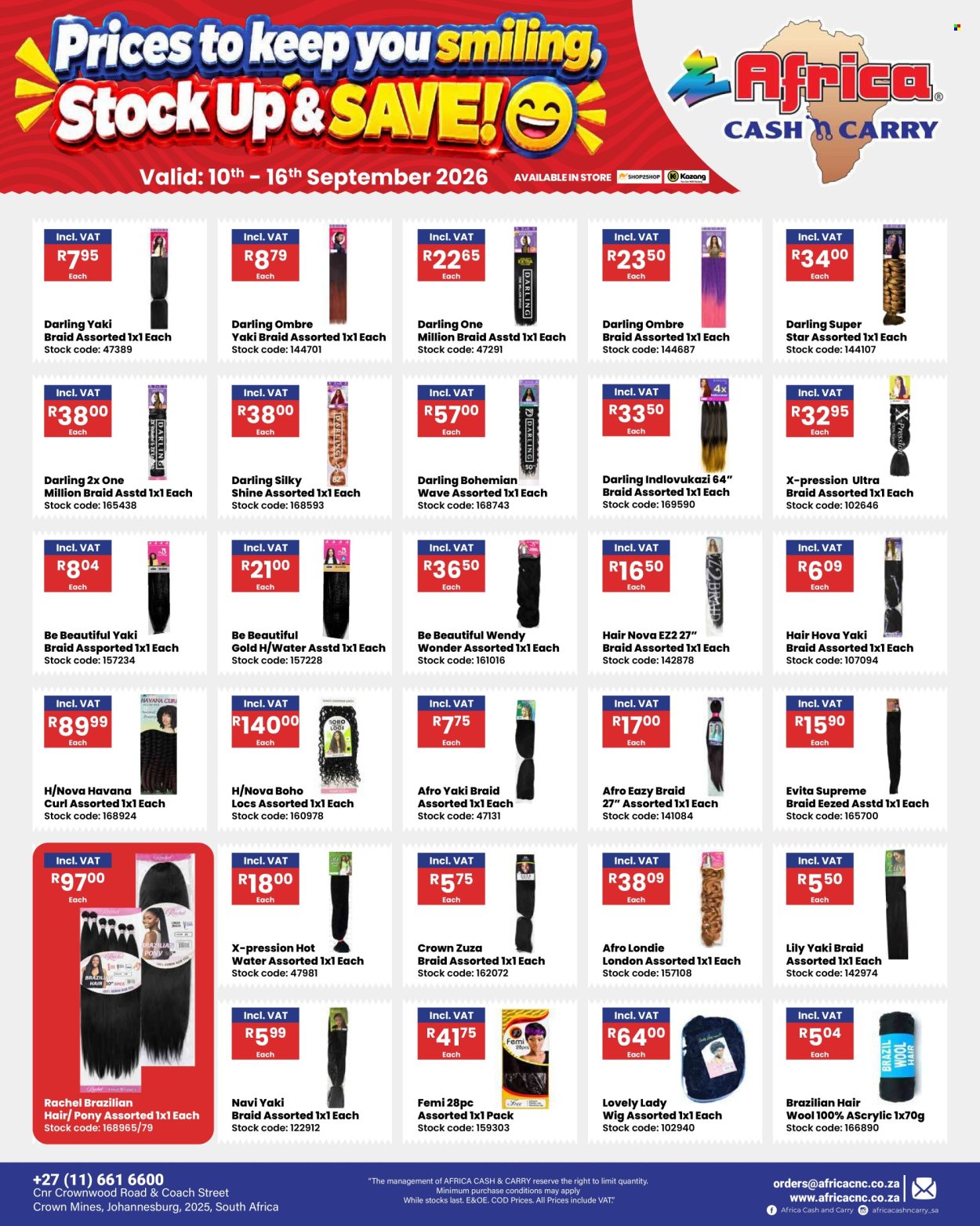 Africa Cash & Carry specials - 09.10.2026 - 09.16.2026. Page 23