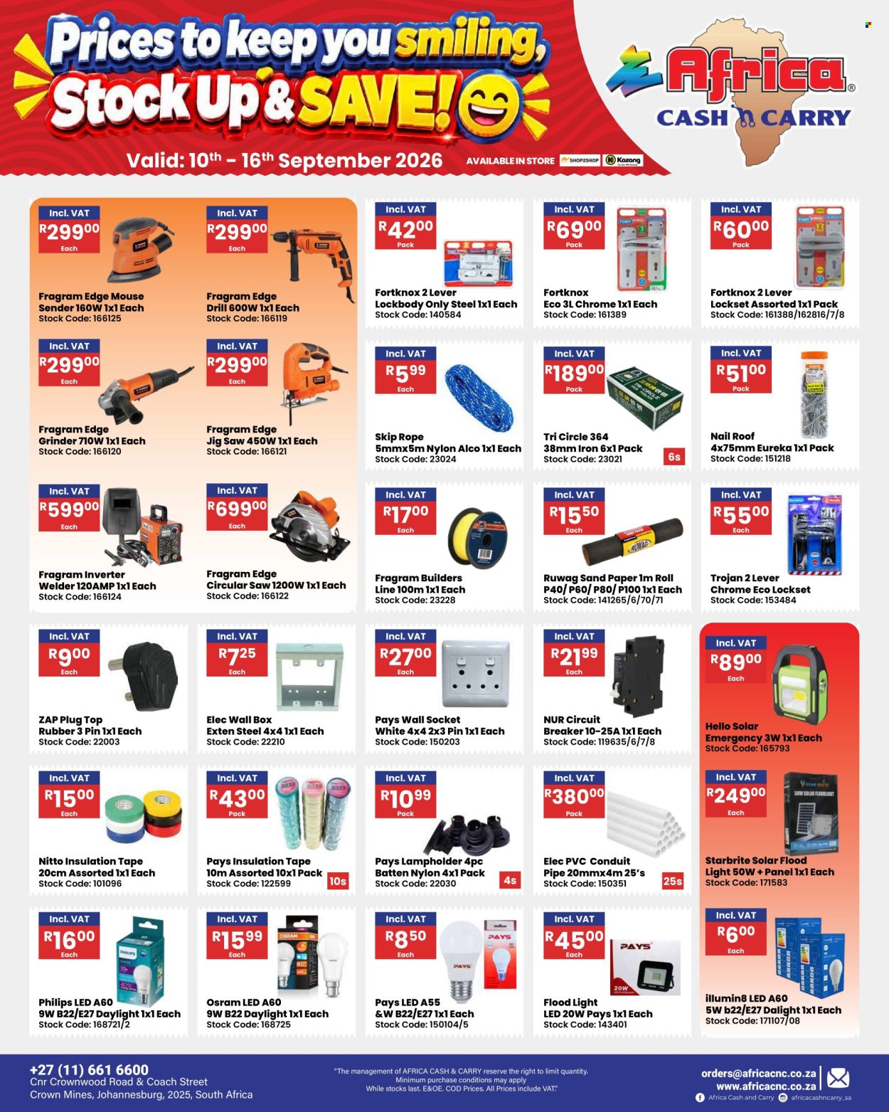 Africa Cash & Carry specials - 09.10.2026 - 09.16.2026. Page 38