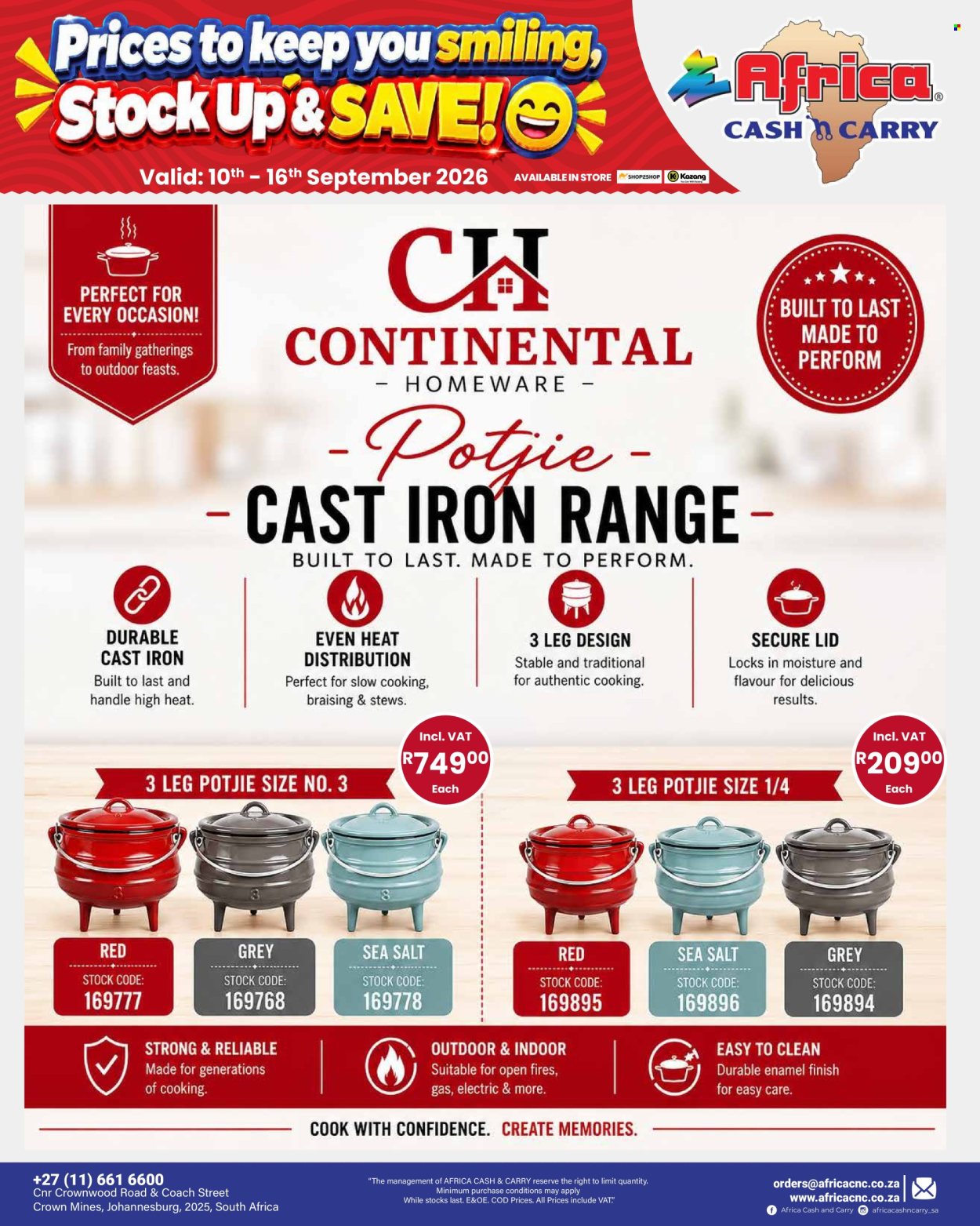 Africa Cash & Carry specials - 09.10.2026 - 09.16.2026. Page 48