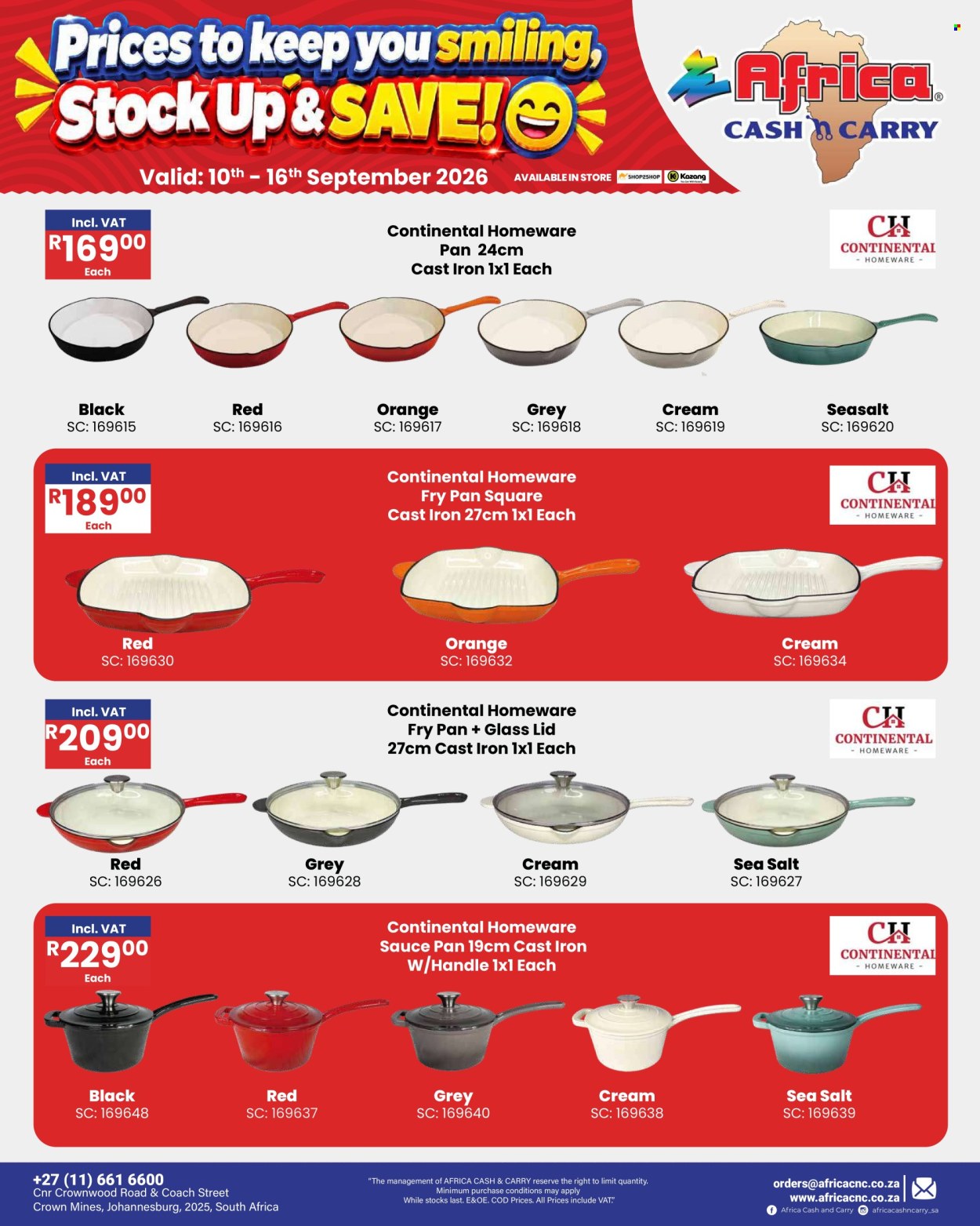 Africa Cash & Carry specials - 09.10.2026 - 09.16.2026. Page 49