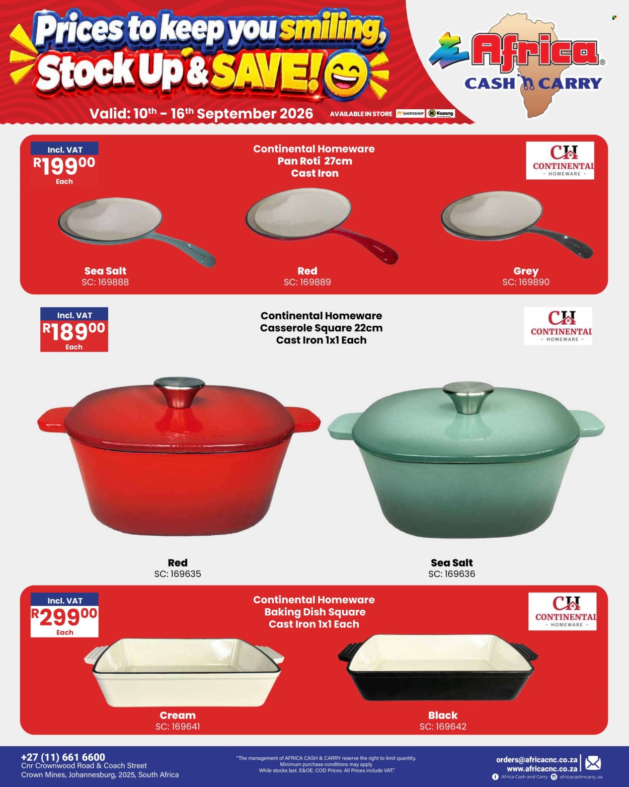 Africa Cash & Carry specials - 09.10.2026 - 09.16.2026. Page 51