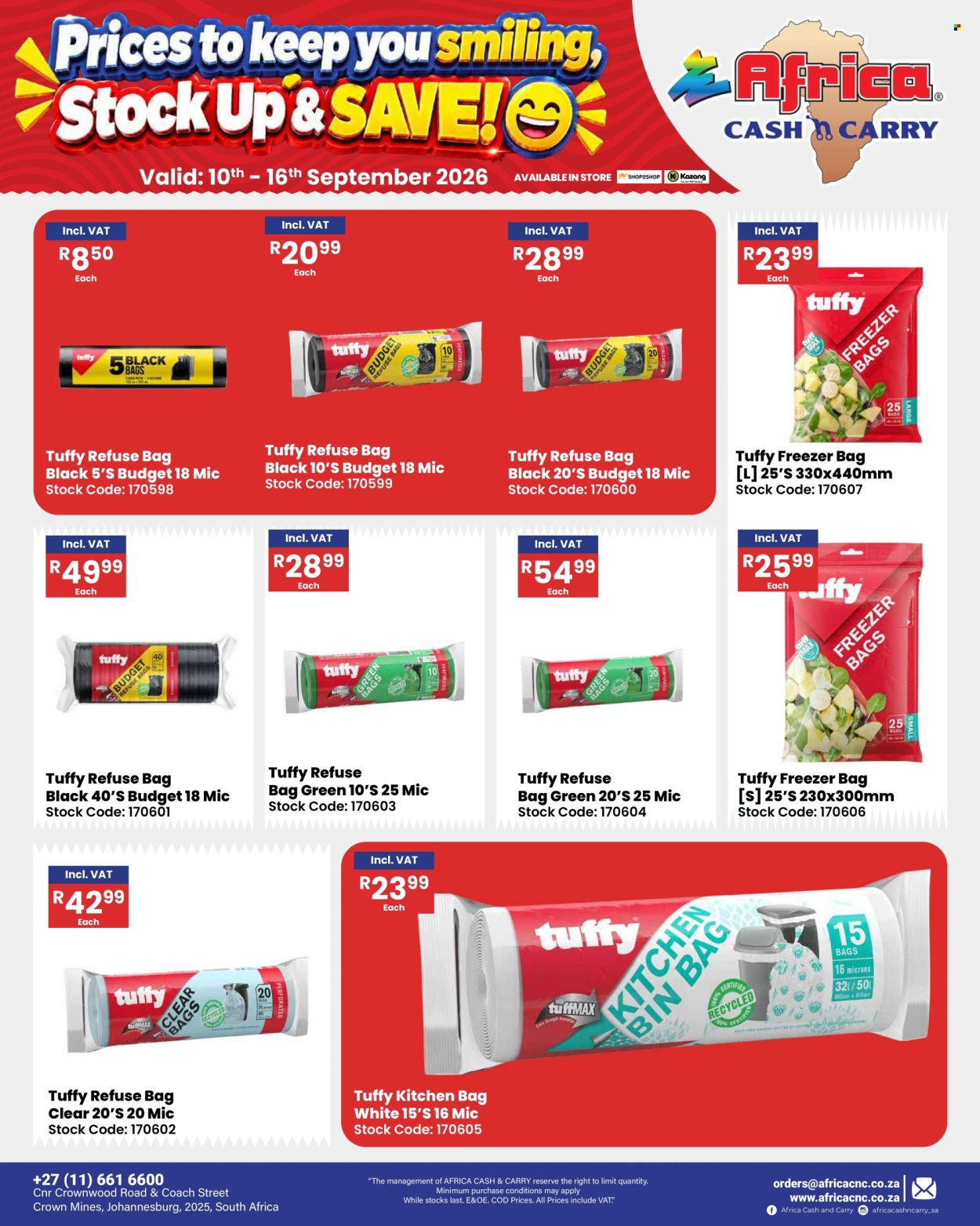 Africa Cash & Carry specials - 09.10.2026 - 09.16.2026. Page 53
