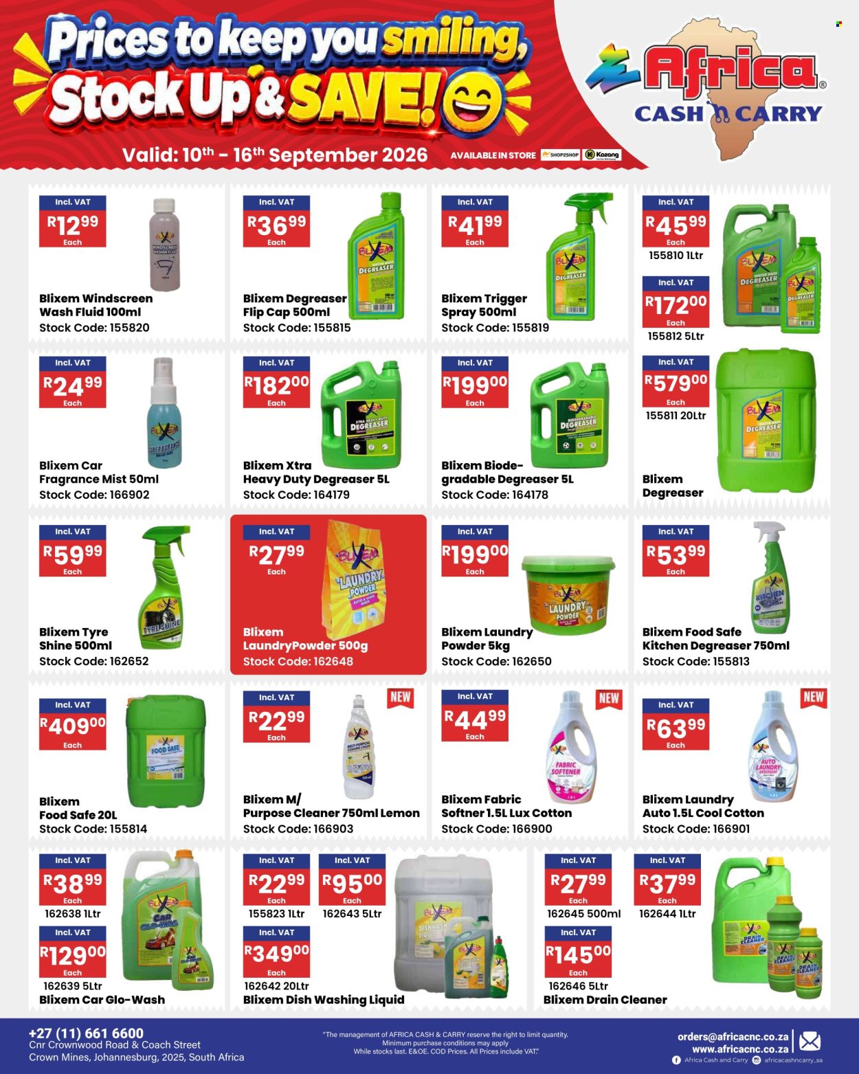 Africa Cash & Carry specials - 09.10.2026 - 09.16.2026. Page 57