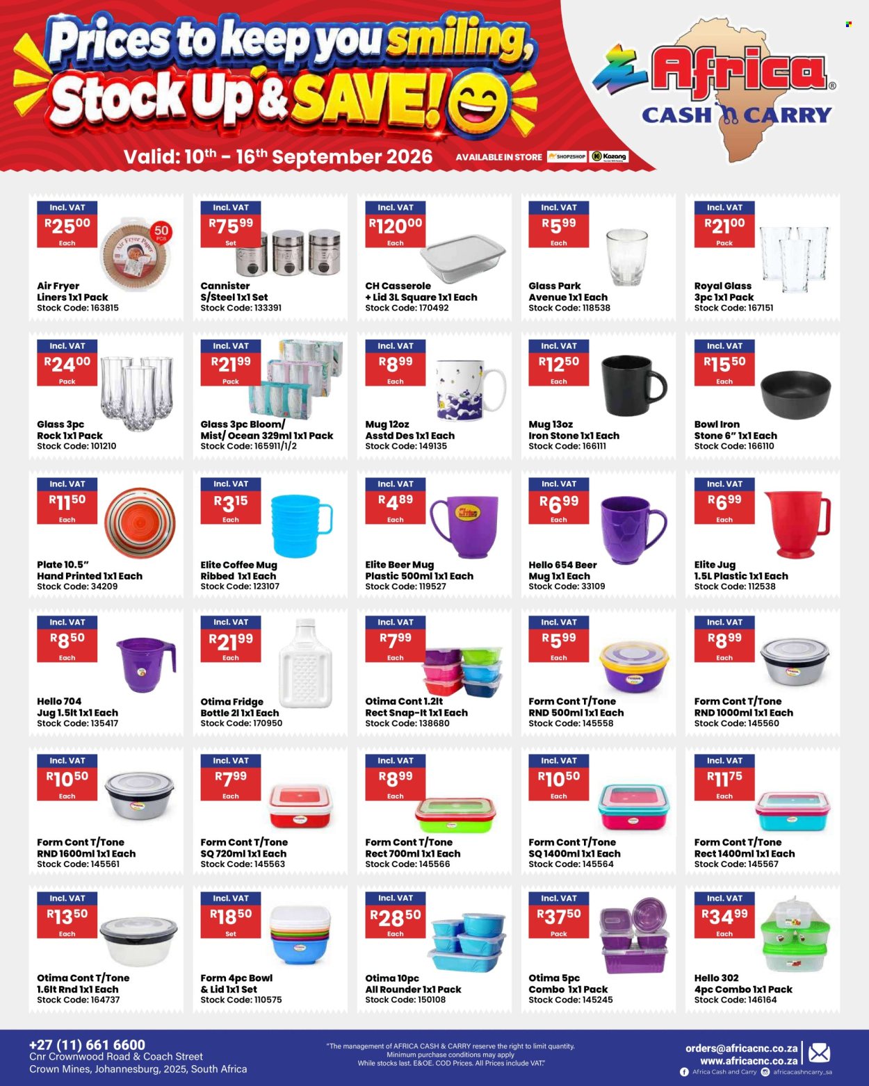 Africa Cash & Carry specials - 09.10.2026 - 09.16.2026. Page 58