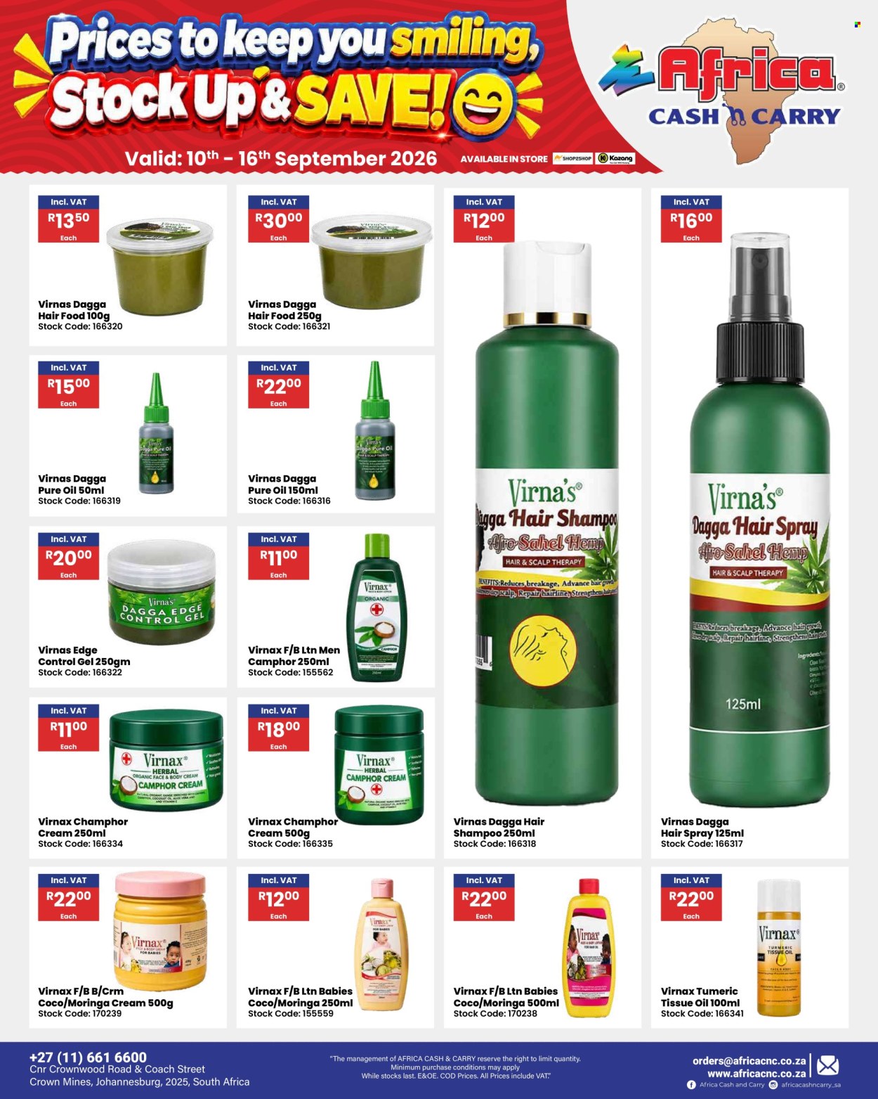 Africa Cash & Carry specials - 09.10.2026 - 09.16.2026. Page 66